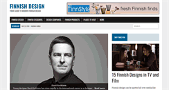 Desktop Screenshot of finnishdesign.com